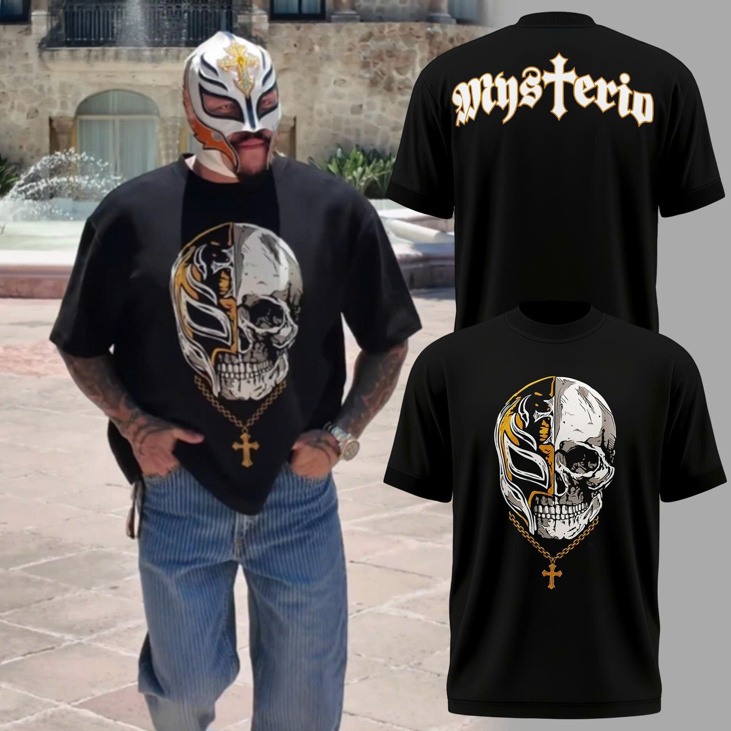 Rey Mysterio x Culture Kings WWE Graphic TShirt