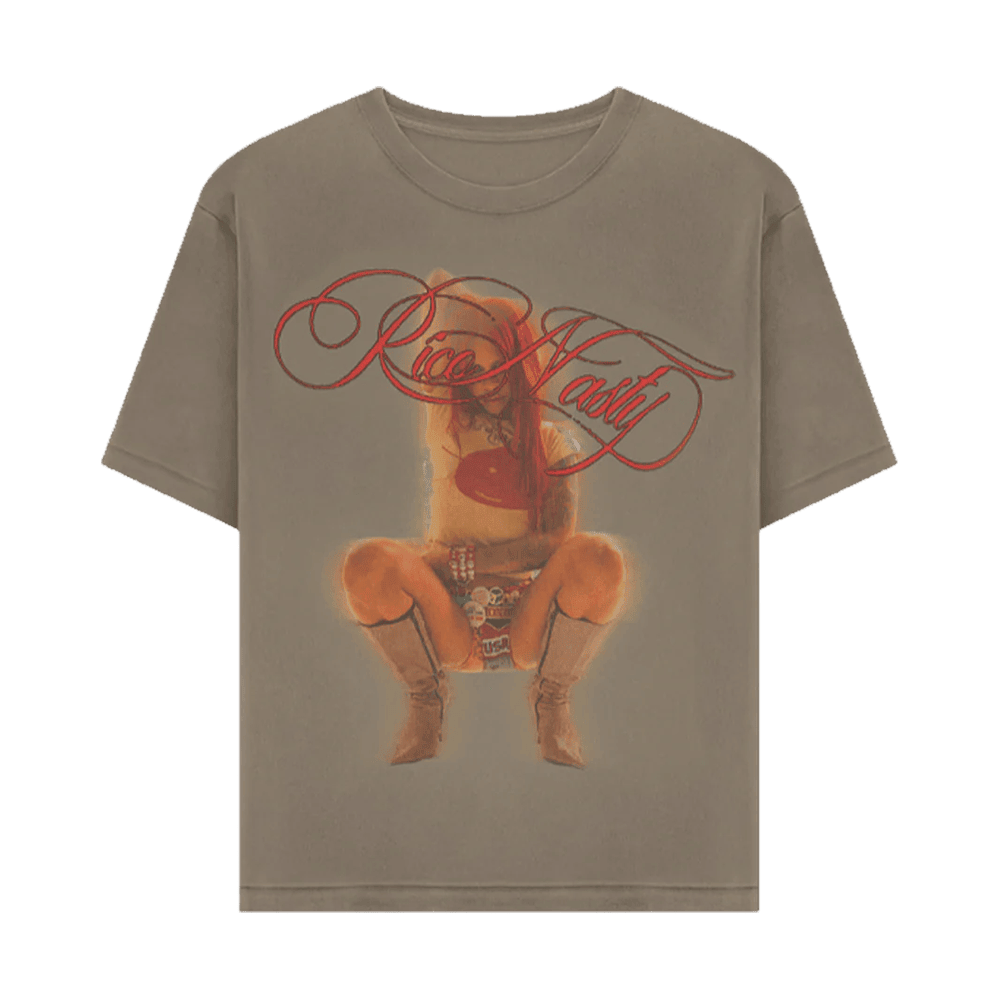 Rico Nasty Merch Rico Nasty Brown TShirt Fathers Day Gifts For Rapper Fans