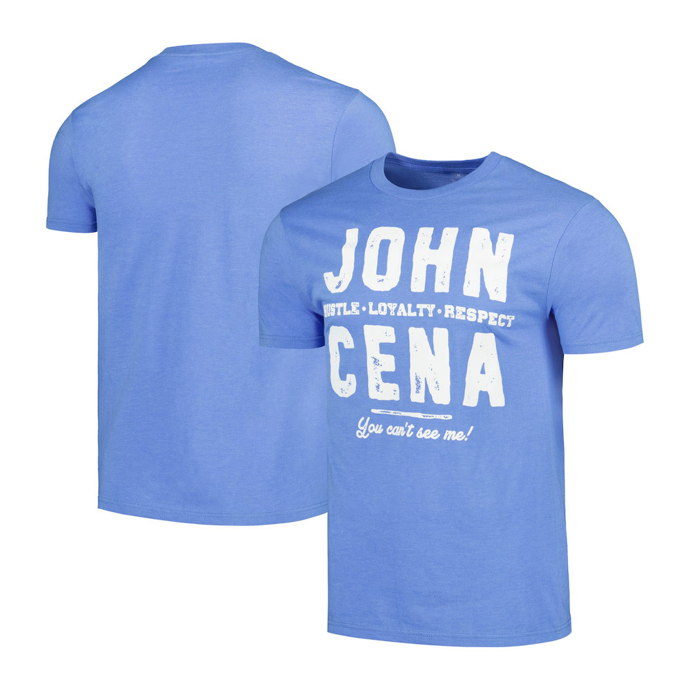 Ripple Junction Heather Royal John Cena Hustle Loyalty And Respect TShirt Fans Gifts Merch 2026