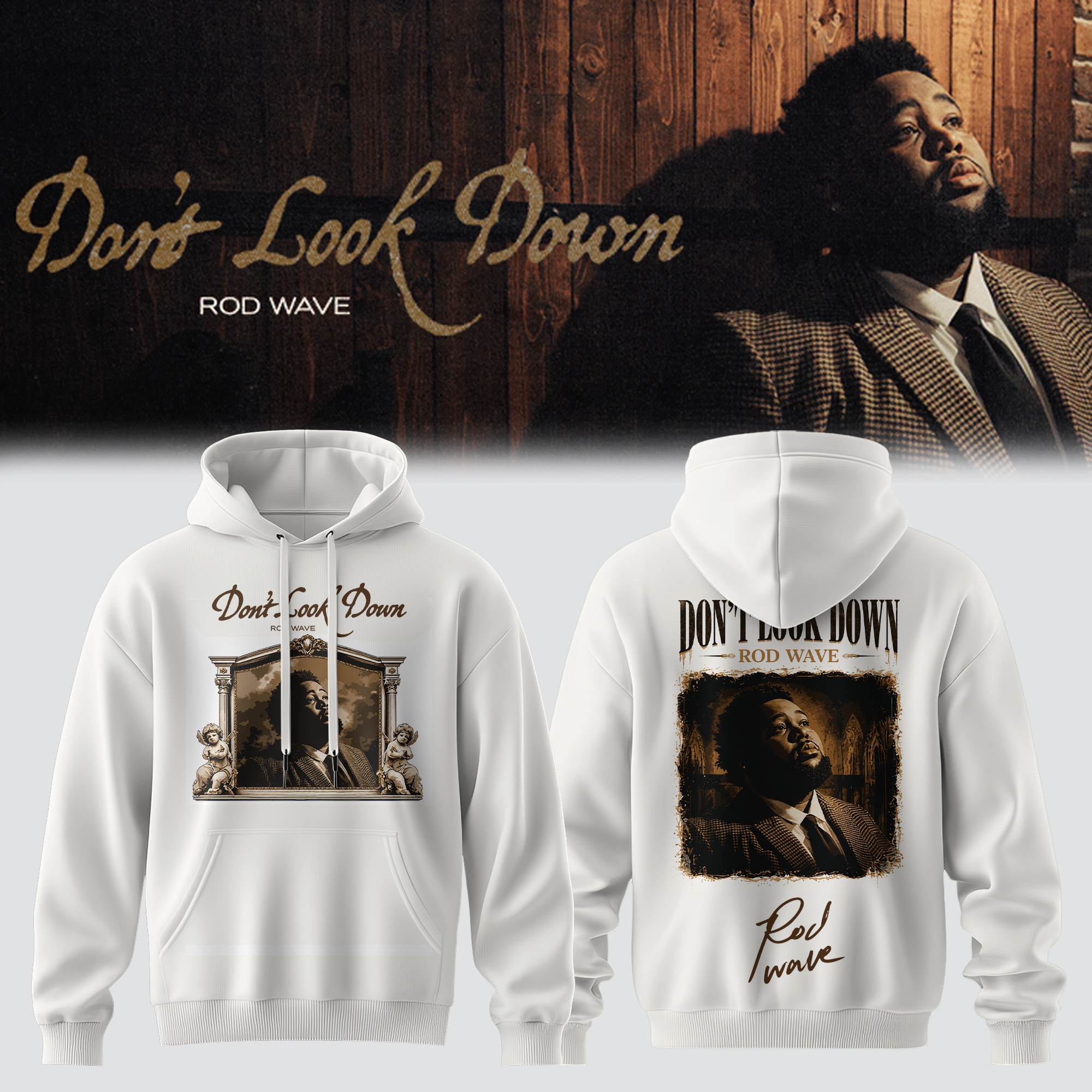 Rod Wave Dont Look Down Tour 2026 Collector Fan Hoodie Collection