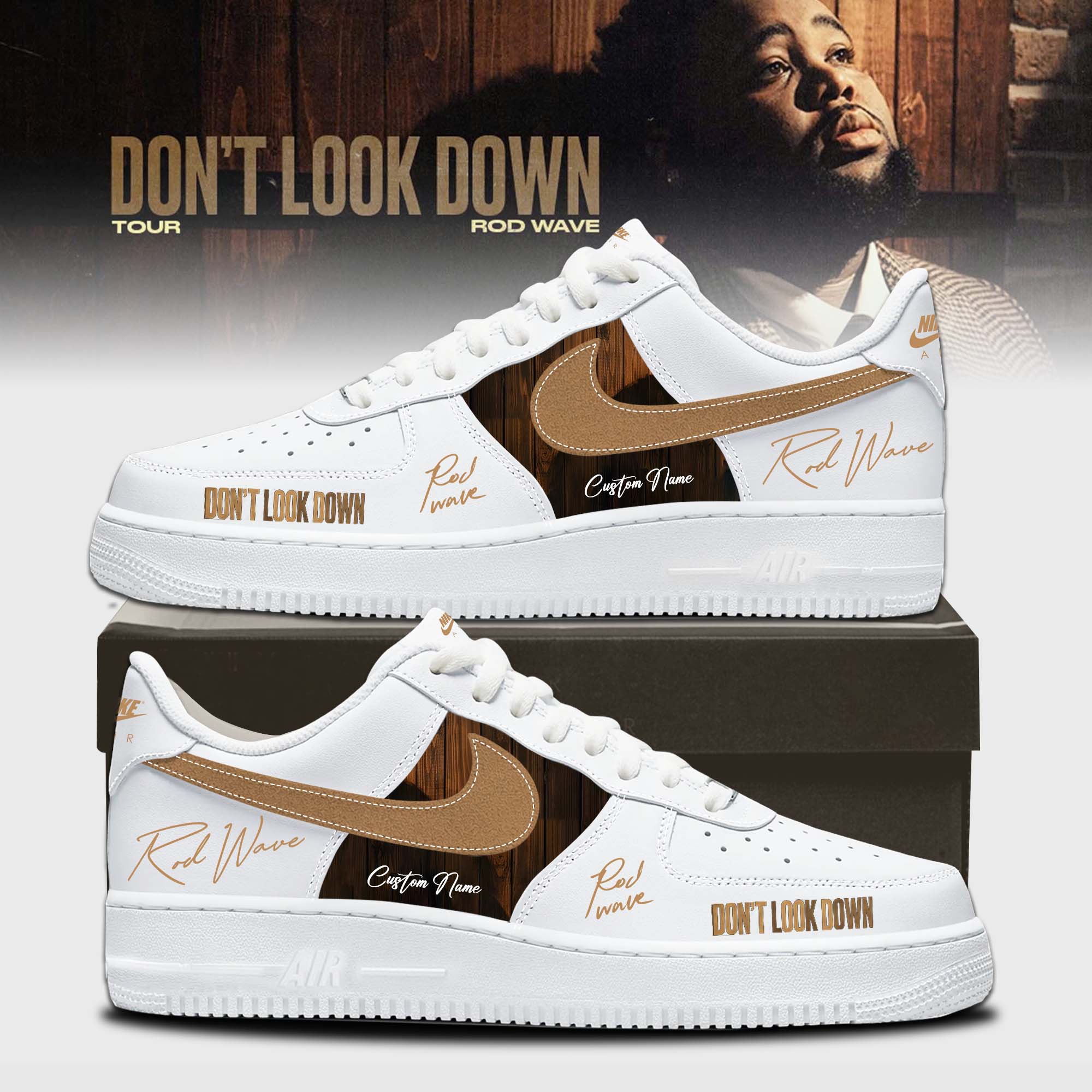 Rod Wave Dont Look Down Tour 2026 Premium Collector Sneakers Collection