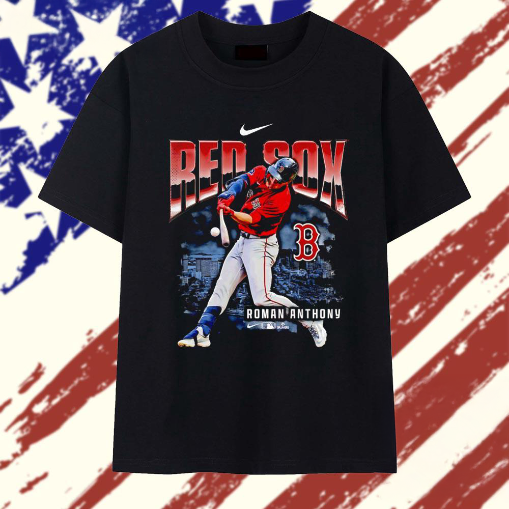 Roman Anthony Boston Red Sox Player Graphic T Shirt