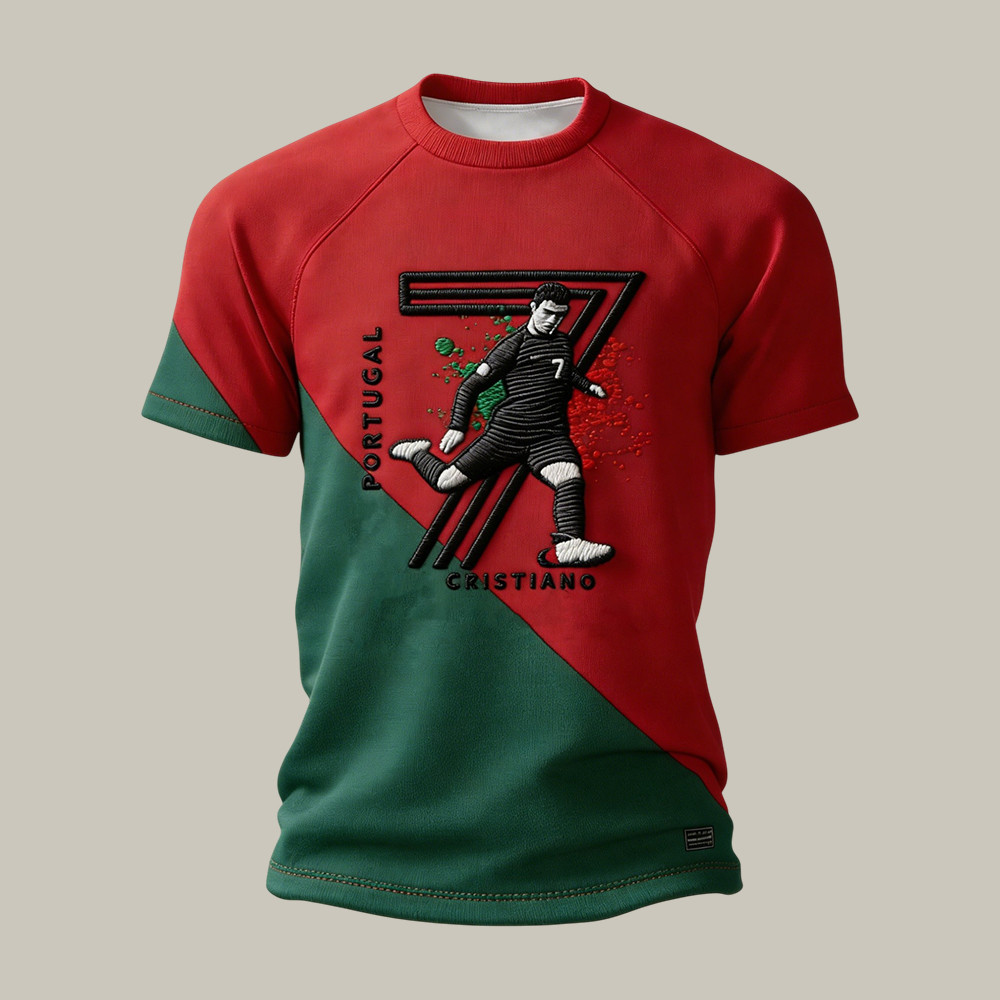 Ronaldo FIFA Club World Cup Bracket 7 TShirt Portugal Football Team Soccer Clothes Best Fan Gift