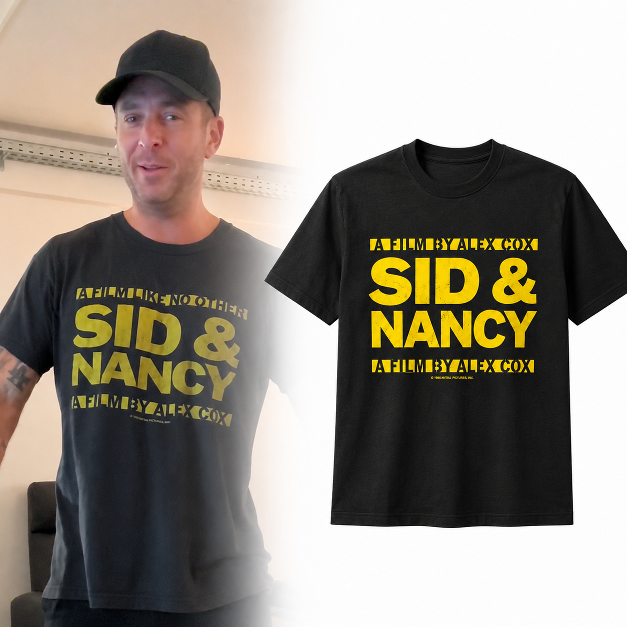 Ryan Tedder Sid And Nancy Movie Graphic T Shirt Vintage Punk Film Fan Apparel