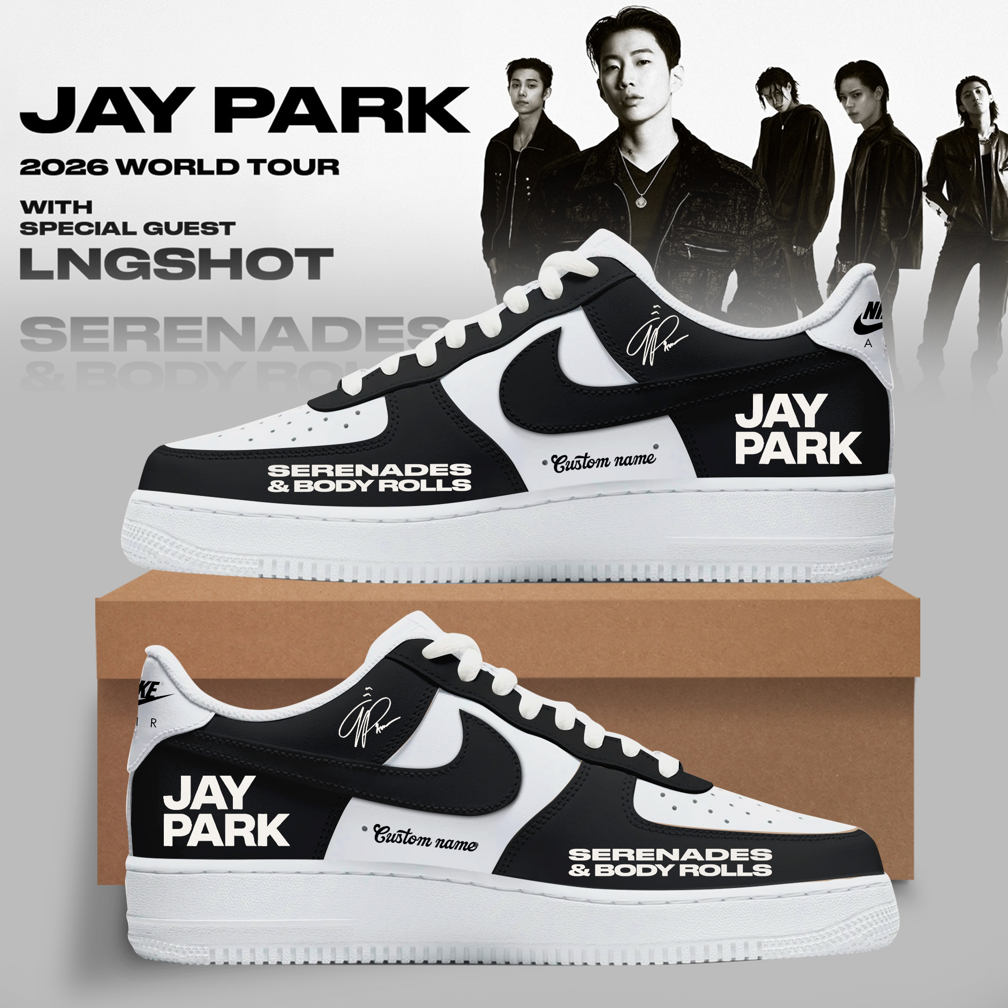 SERENADES And BODY ROLLS Tour Collector Edition Merchandise Collection