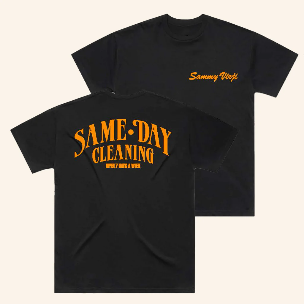 Sammy Virji Merch Sammy Virji Black TShirt Birthday Gifts For DJ Fans