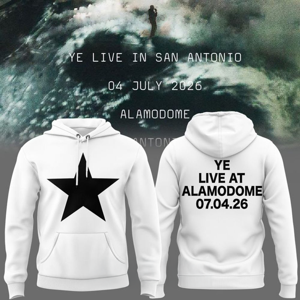 San Antonio Ye Live Tour Alamodome Stadium 2026 Premium Fan Hoodie