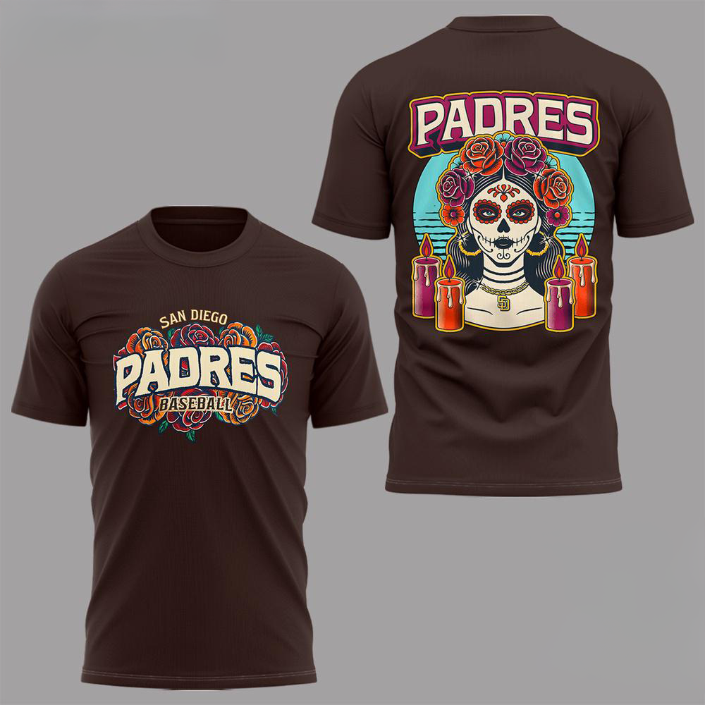 San Diego Padres City Connect 2026 3D Shirt