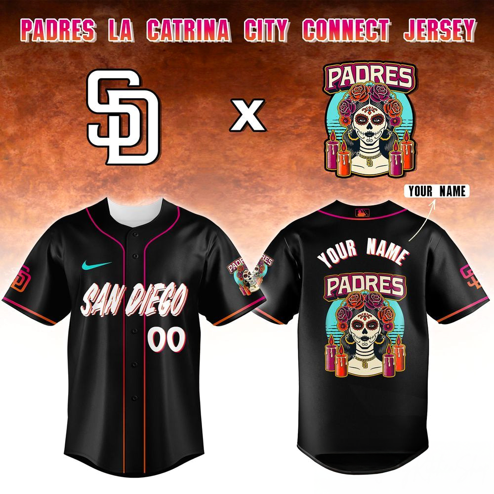San Diego Padres City Connect La Catrina 2026 Limited Jersey