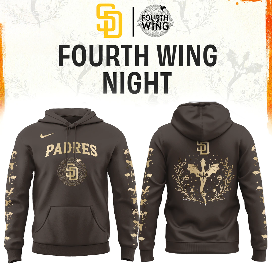 San Diego Padres Fourth Wings Night Edition Hoodie