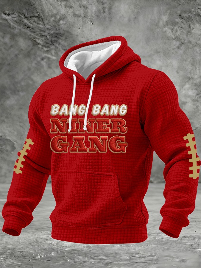 San Francisco 49ers Football NFL Game Day Hoodie Bang Bang Niner Gang Best Gift For Football Fans Merch 2026