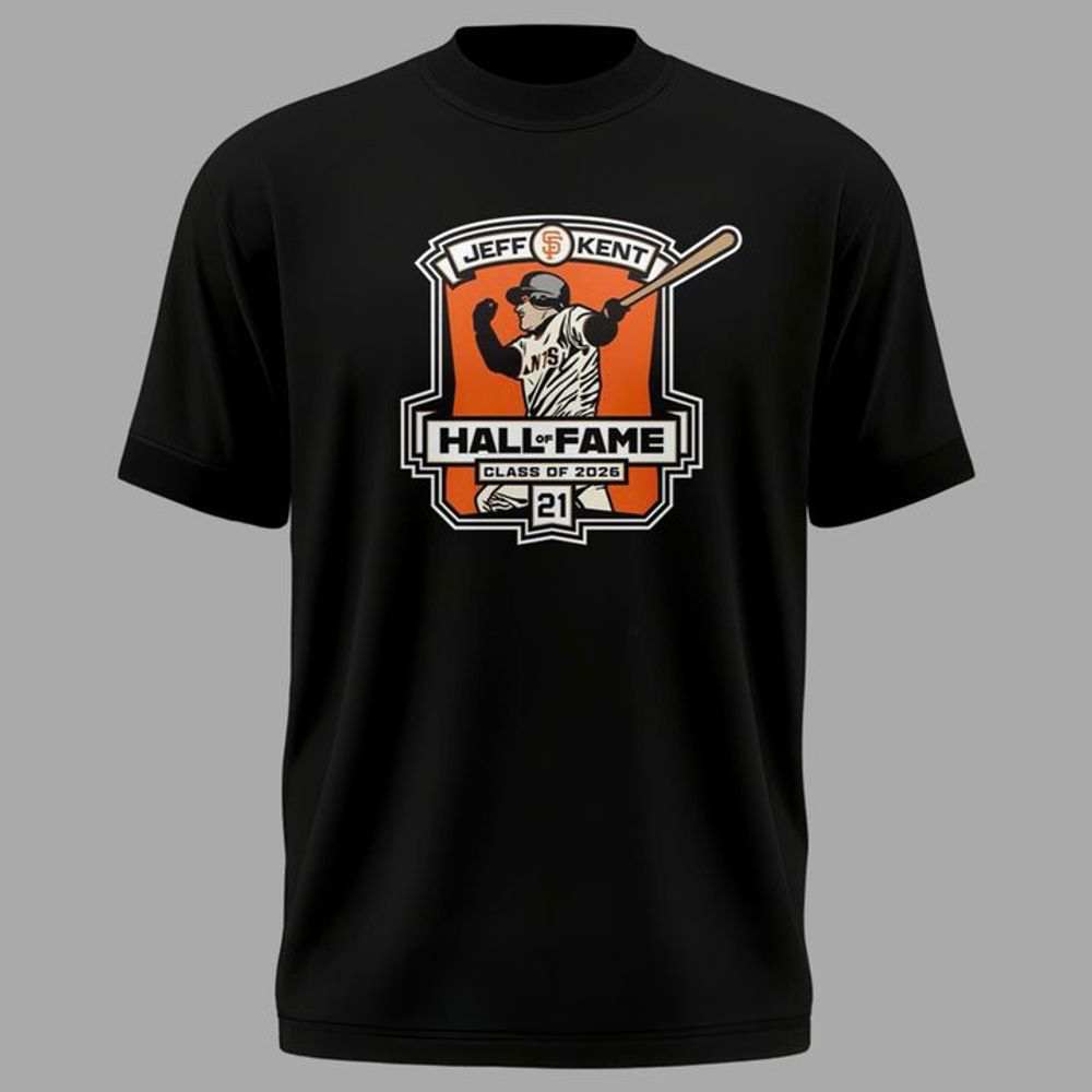 San Francisco Giants Jeff Kent Hall of Fame Graphic TShirt