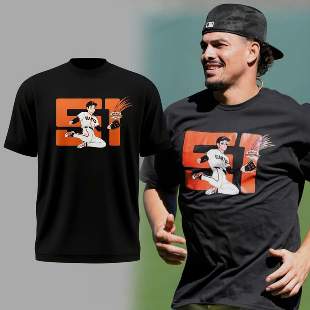 San Francisco Giants Jung Hoo Lee No. 51 Graphic TShirt