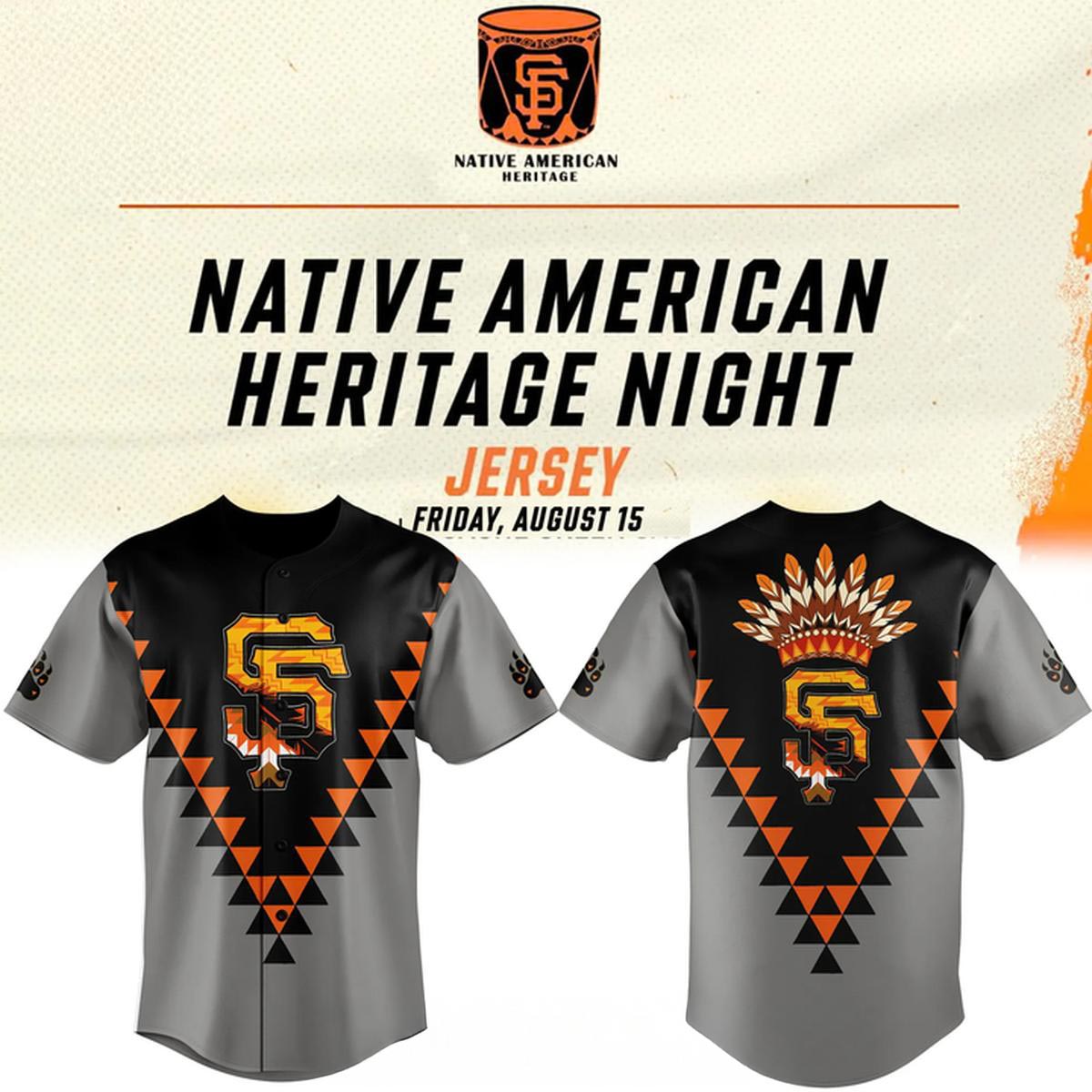 San Francisco Giants Native American Heritage Night 2026 Baseball Jersey Cultural Celebration Edition 2 - Unicasport San Francisco Giants Native American Heritage Night 2026 Baseball Jersey Cultural Celebration Edition