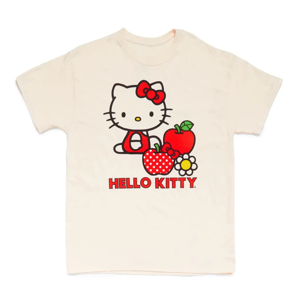 Sanrio Merch Hello Kitty Classic Apples TShirt Gifts For Girlfriends