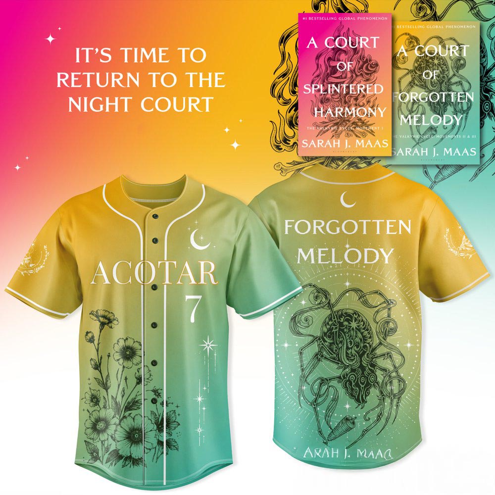 Sarah J Maas Splintered Harmony Baseball Jersey Bookish Fan Gift Apparel 1 - Unicasport Sarah J Maas Splintered Harmony Baseball Jersey Bookish Fan Gift Apparel