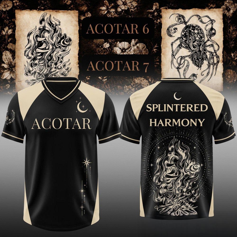 Sarah J Maas Splintered Harmony Football Jersey Fantasy Book Inspired Fan Apparel 1 - Unicasport Sarah J Maas Splintered Harmony Football Jersey Fantasy Book Inspired Fan Apparel