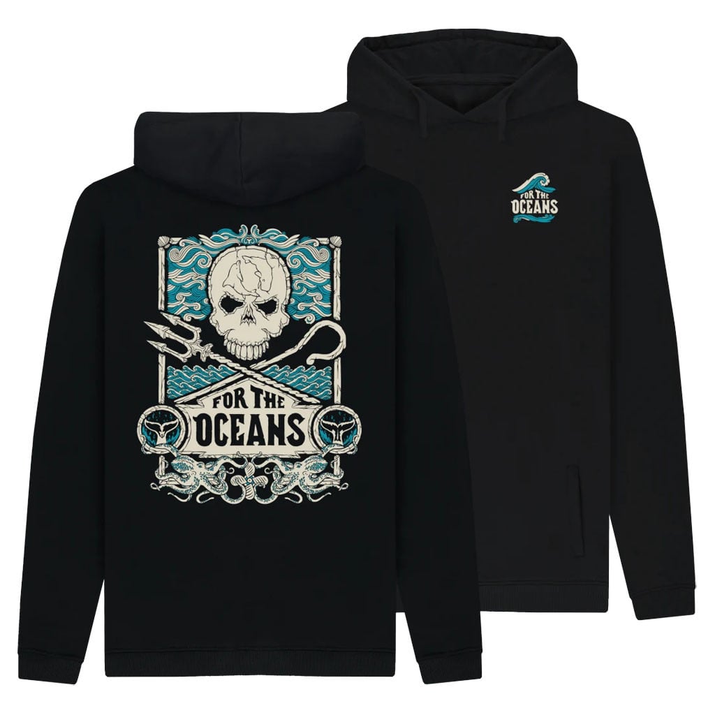 Sea Shepherd Merch For The Oceans Jolly Roger Hoodie Unique Gift For Brother