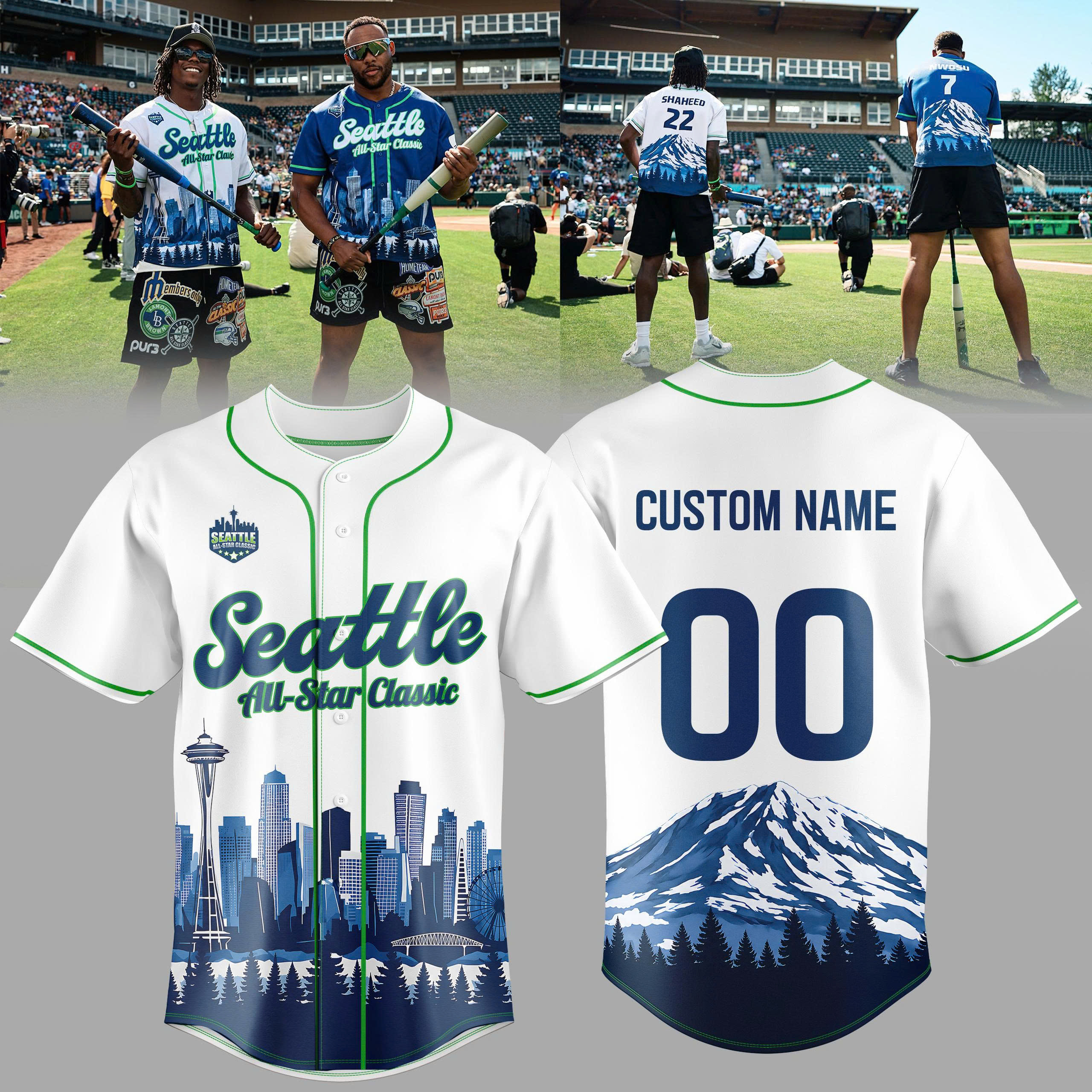 Seattle All Star Classic 2026 Edition Baseball Jersey