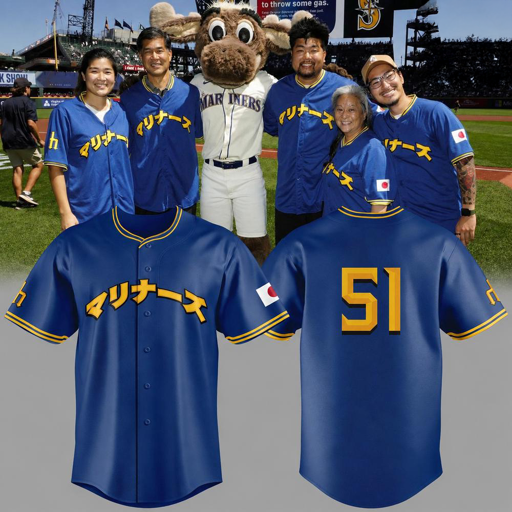 Seattle Mariners Japanese Heritage Celebration 2026 Baseball Jersey