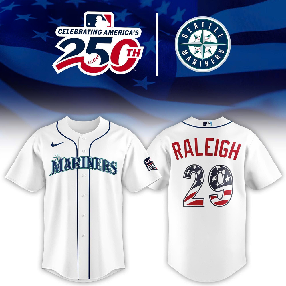 Seattle Mariners USA 250th Anniversary 2026 Limited Baseball Jersey