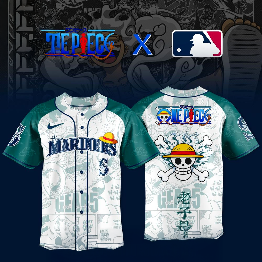 Seattle Mariners x One Piece 2026 Jersey