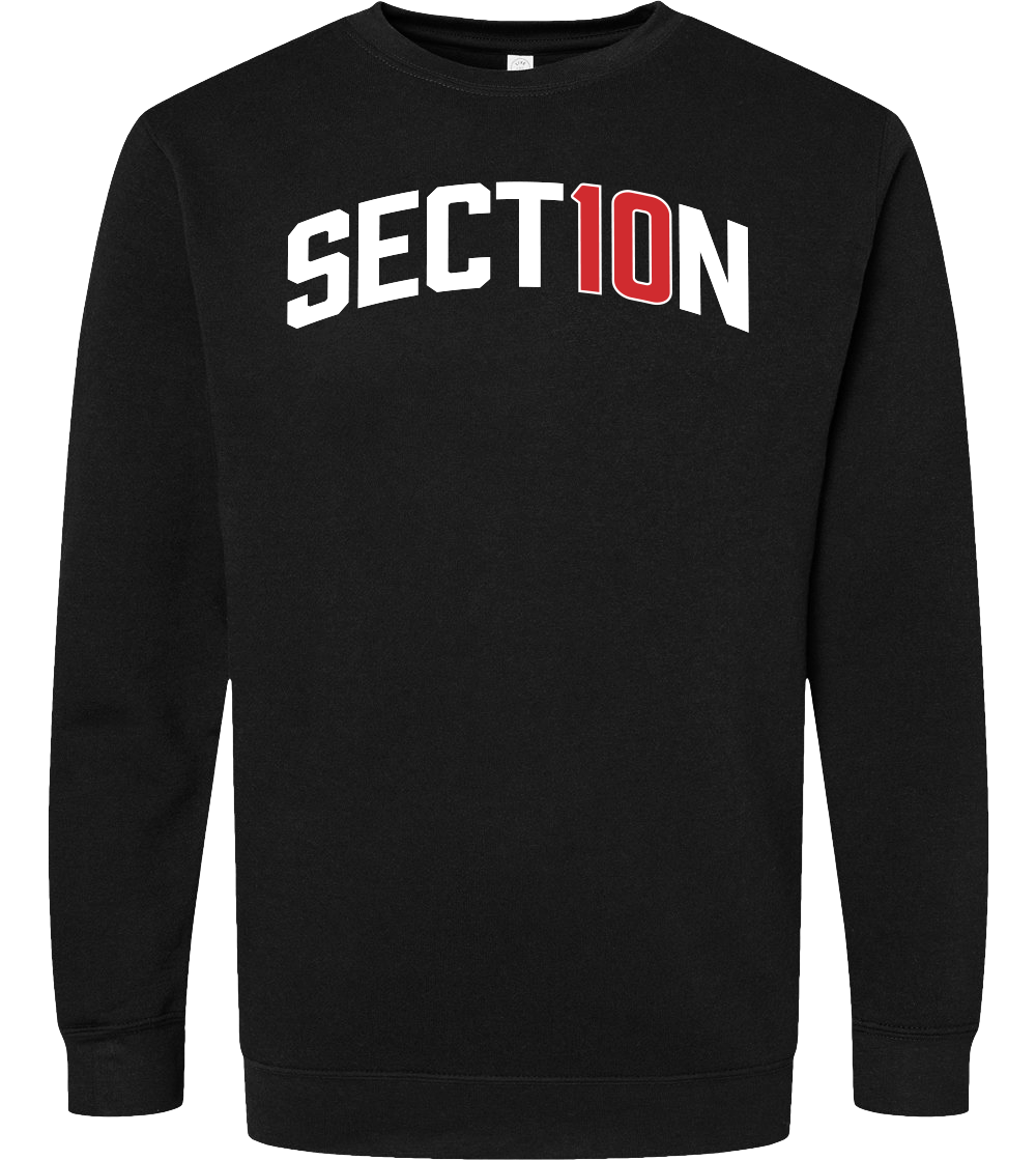 Section 10 Merch Vintage Crewneck Sweatshirt Retro Graphic Pullover Apparel