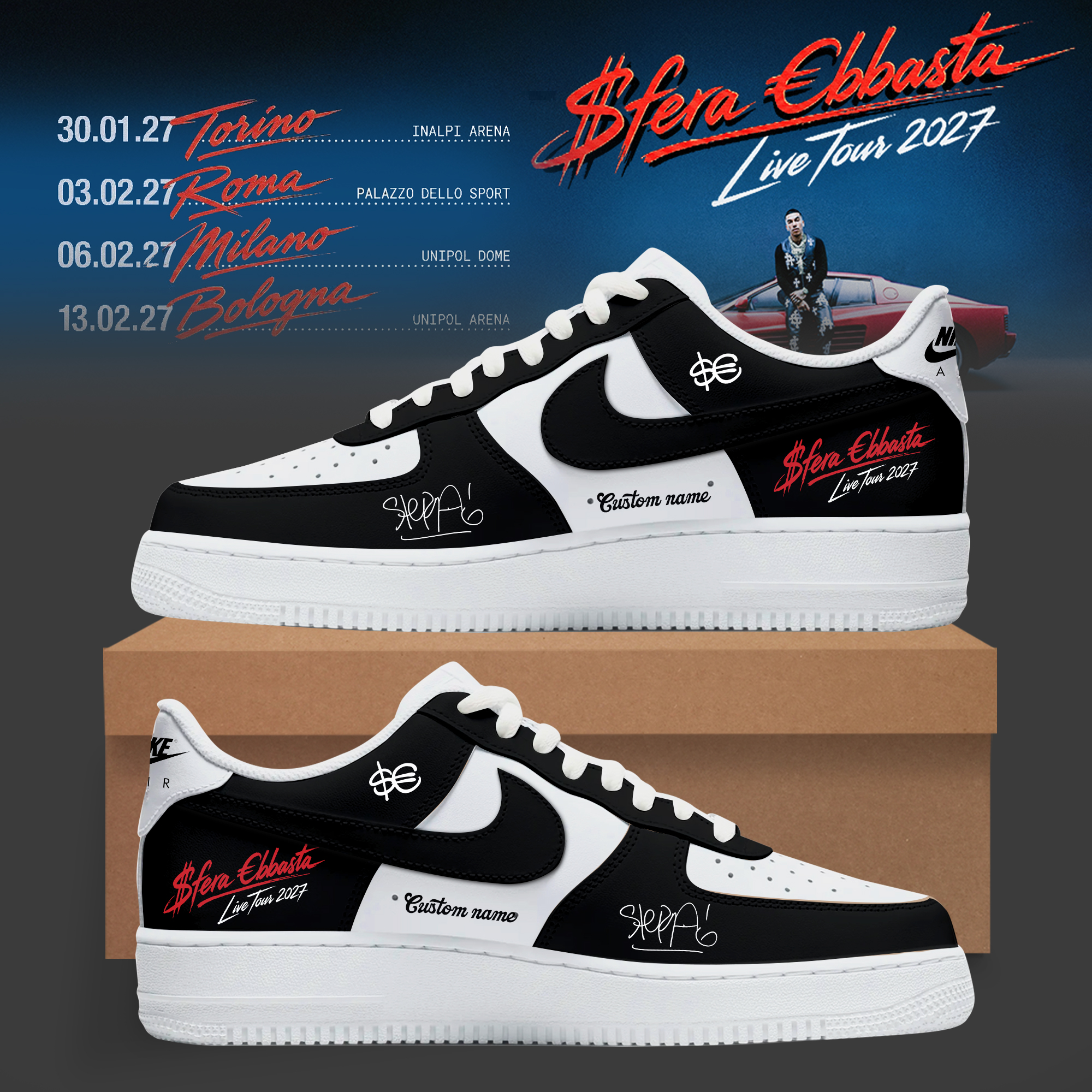 Sfera Ebbasta Official Style Music Merchandise Collection