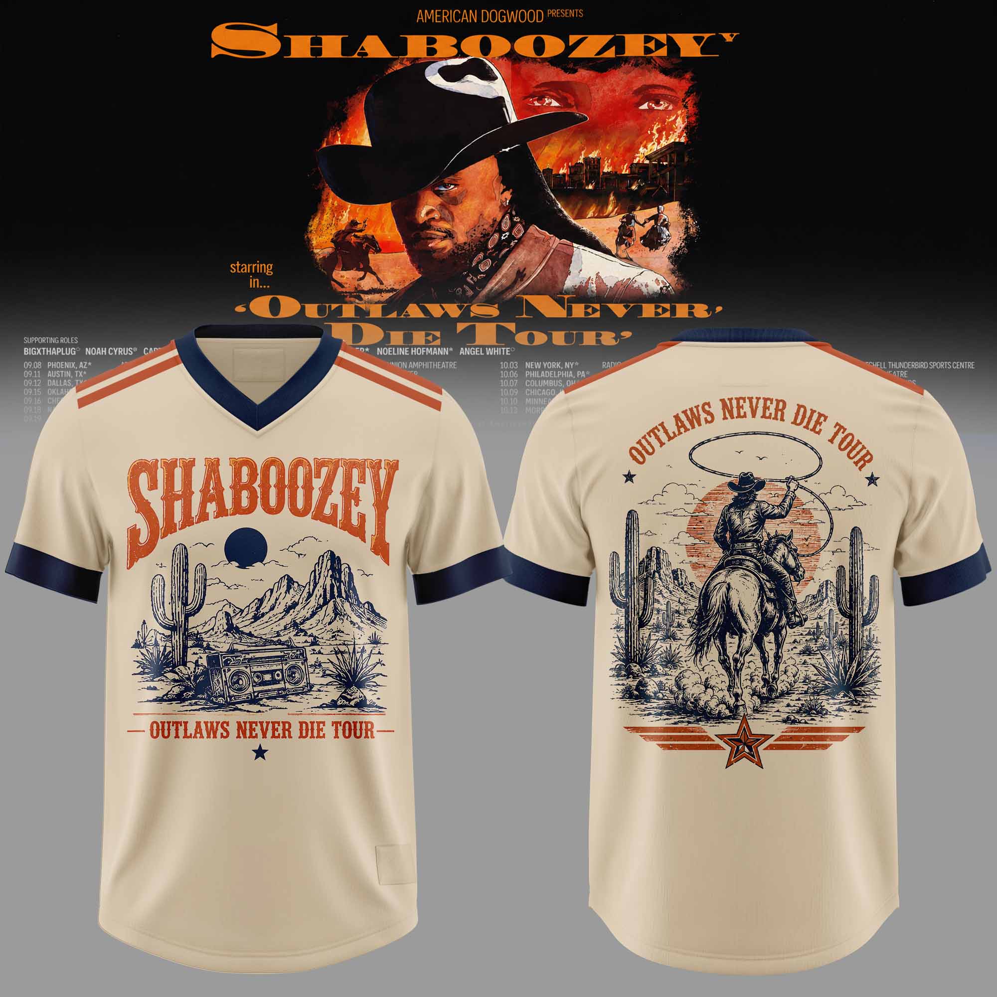 Shbzy The Outlaws Never Die 2026 Tour 3D All Over Print Football Jersey Music Tour Fan Apparel 1 - Unicasport Shbzy The Outlaws Never Die 2026 Tour 3D All Over Print Football Jersey Music Tour Fan Apparel