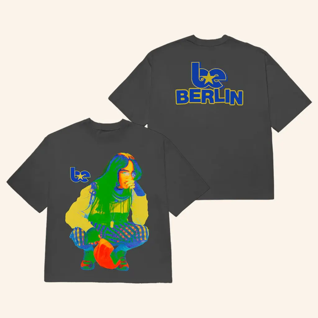 Shopfr Billie Eilish Merch Colourpop Paris Black TShirt Gifts For Besties