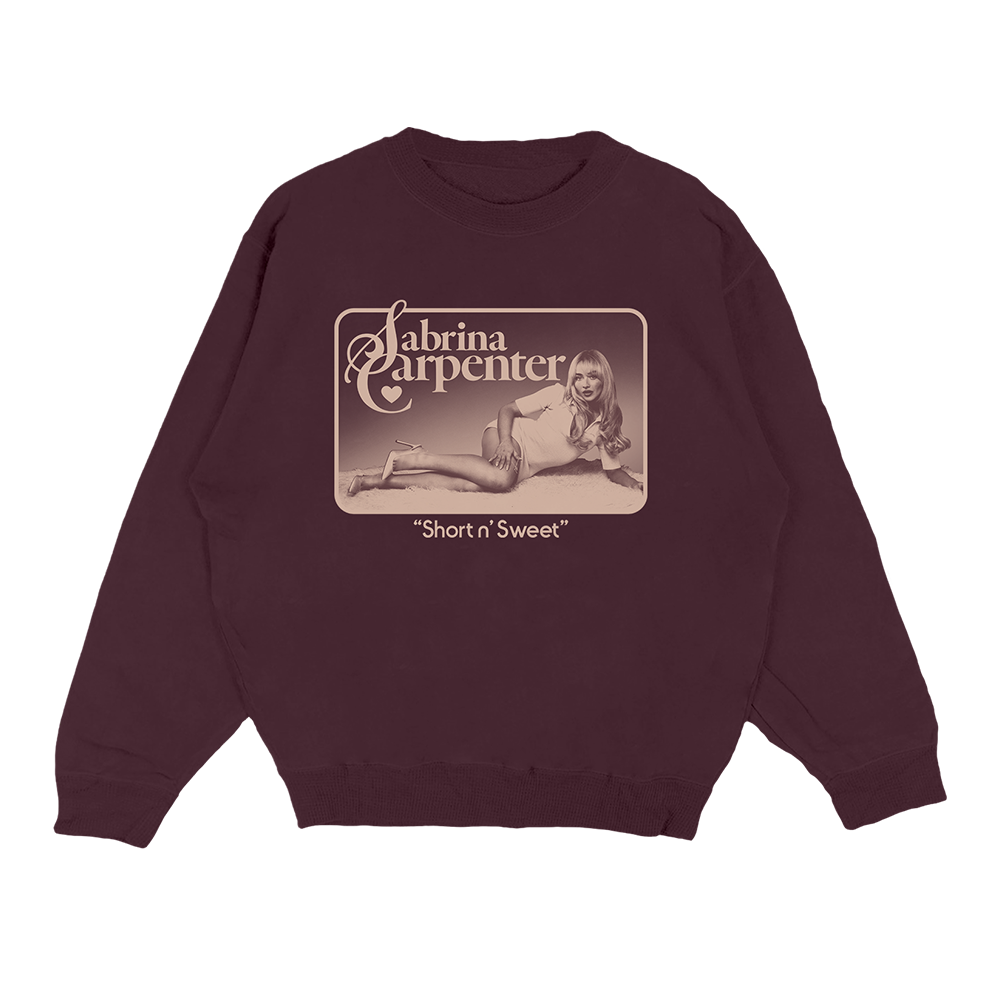 Short n’ Sweet Tour Crewneck, Vintage Concert Sweatshirt, Oversized Streetwear Pullover, Retro Band Top