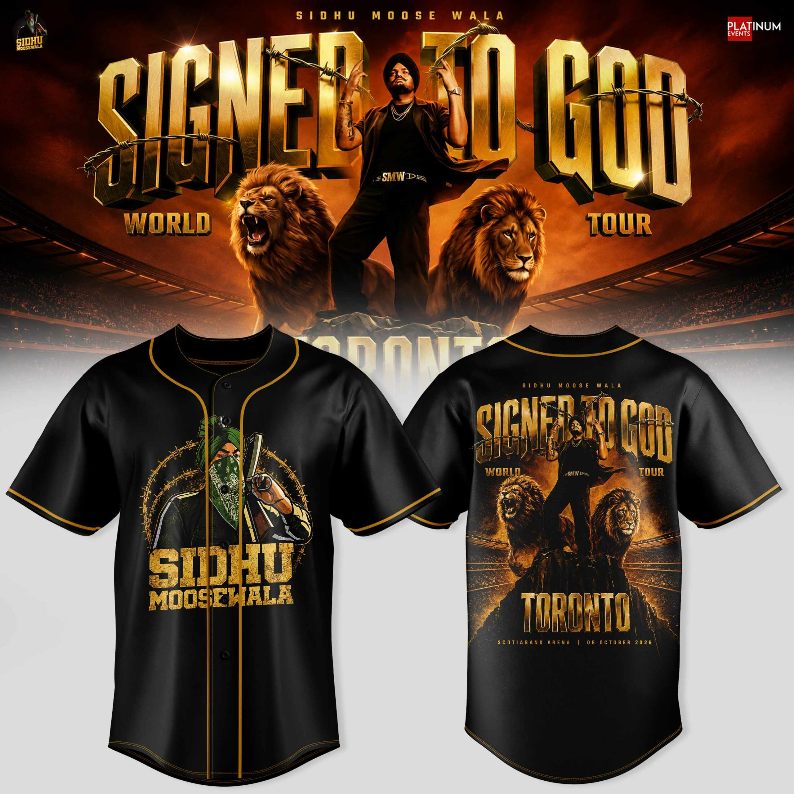 Sidhu Moose Wala Signed To God Tour Jersey Hip Hop Music Fan Apparel 1 - Unicasport Sidhu Moose Wala Signed To God Tour Jersey Hip Hop Music Fan Apparel
