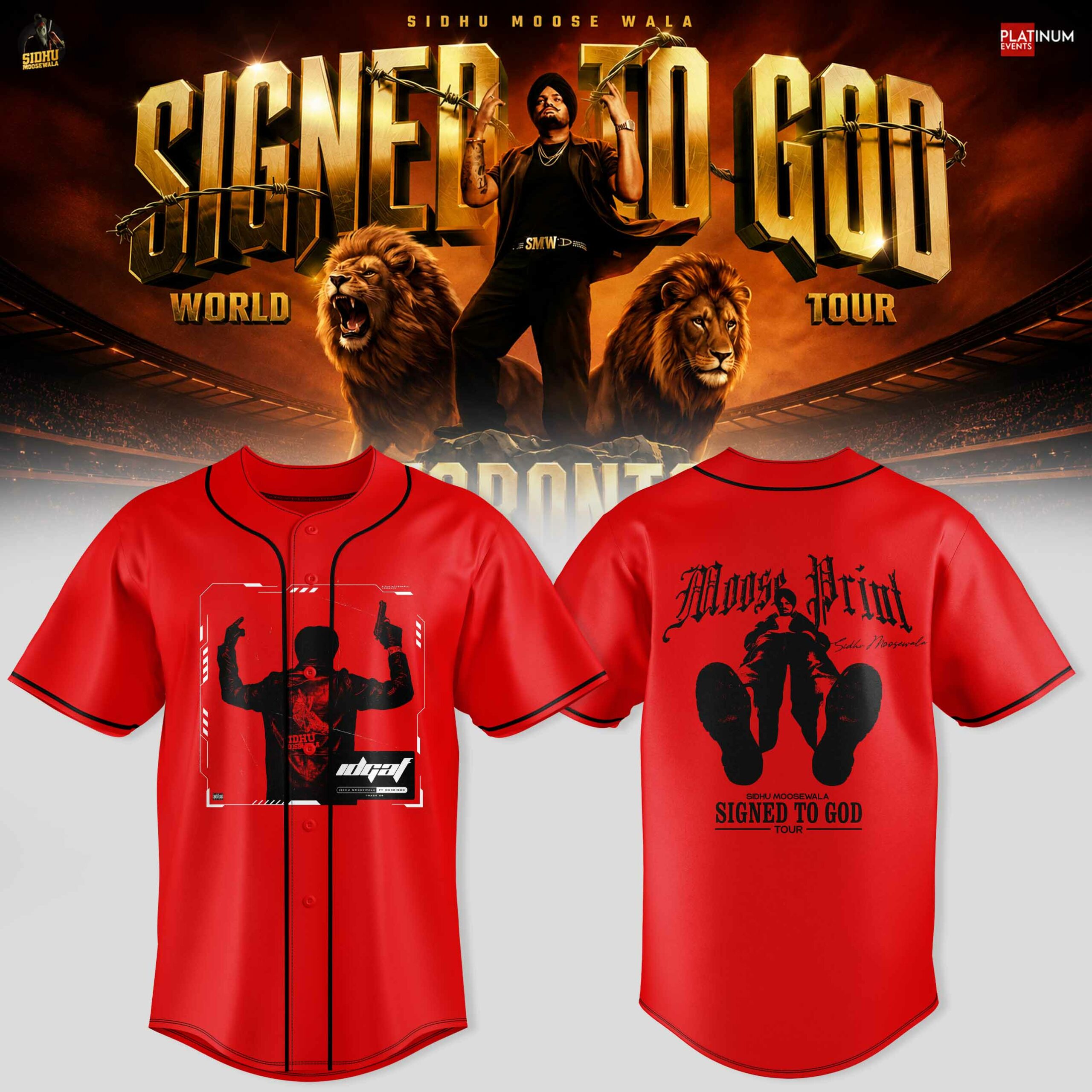 Sidhu Moose Wala Signed To God Tour Jersey Punjabi Music Concert Fan Apparel 1 - Unicasport Sidhu Moose Wala Signed To God Tour Jersey Punjabi Music Concert Fan Apparel