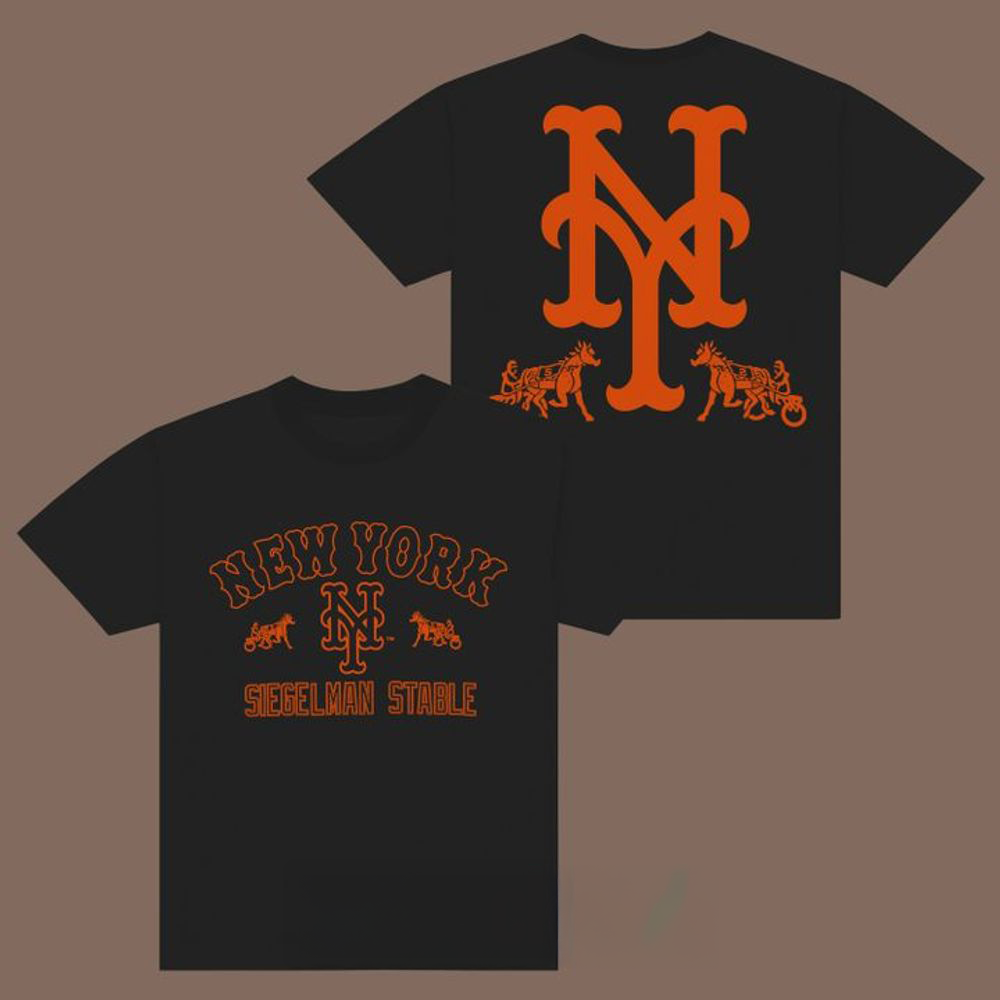 Siegelman Stable New York Mets 2026 Special Black Graphic T Shirt