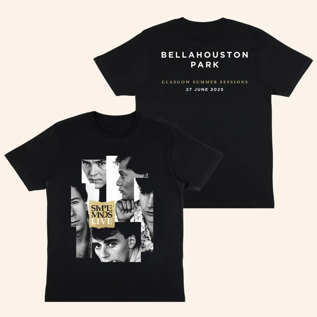 Simple Minds Merch Once Upon A Time Glasgow Event TShirt Fans Gifts