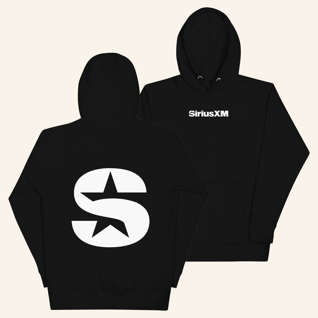 SiriusXM Merch 2026 Next Gen Black Hoodie Best Gifts For Podcast Lovers