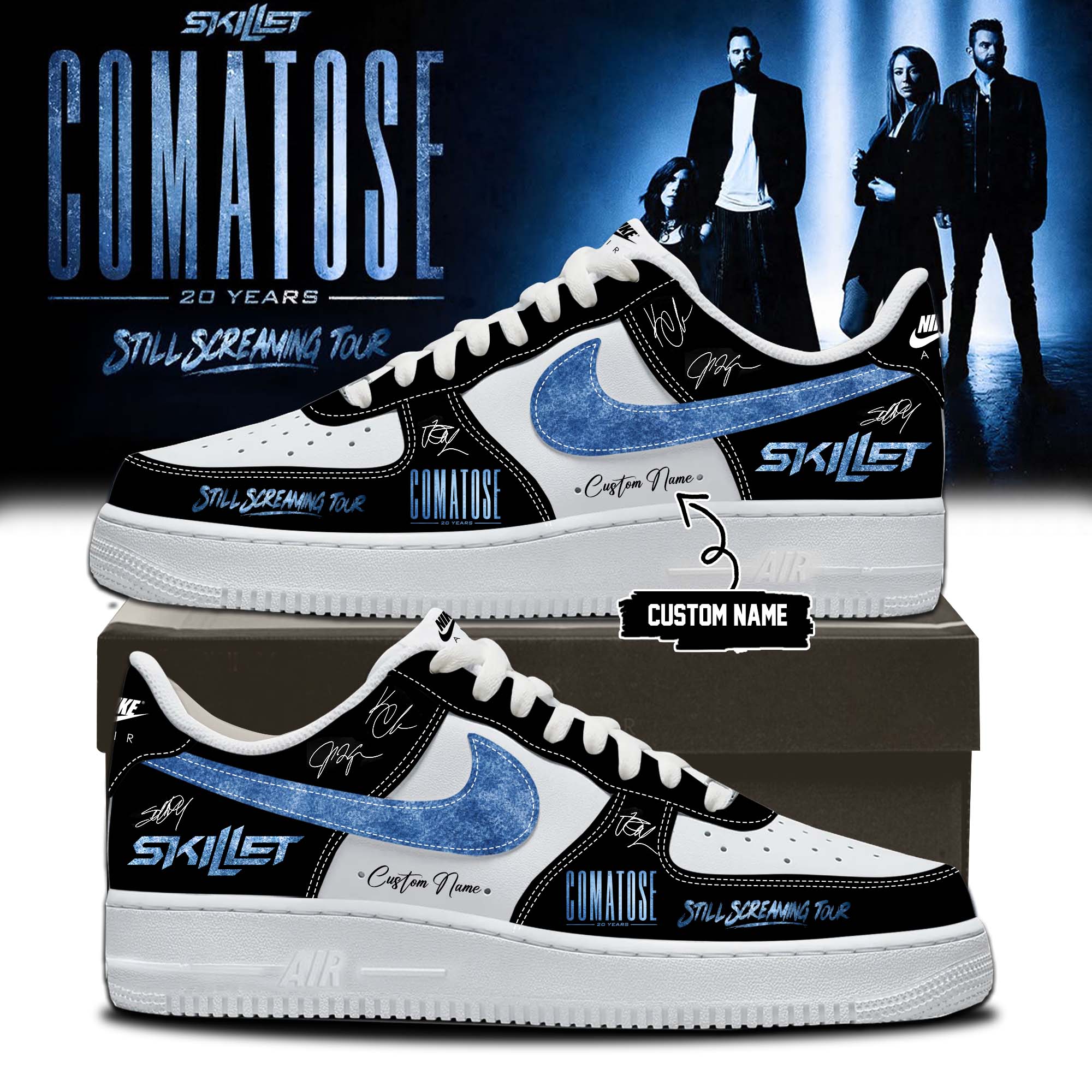 Skillet Still Screaming Anniversary Sneakers