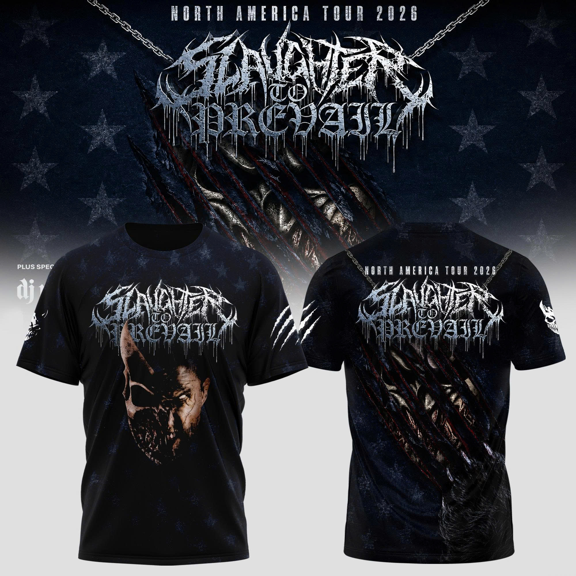 Slaughter To Prevail North America Tour 2026 Collector Edition Graphic T Shirt