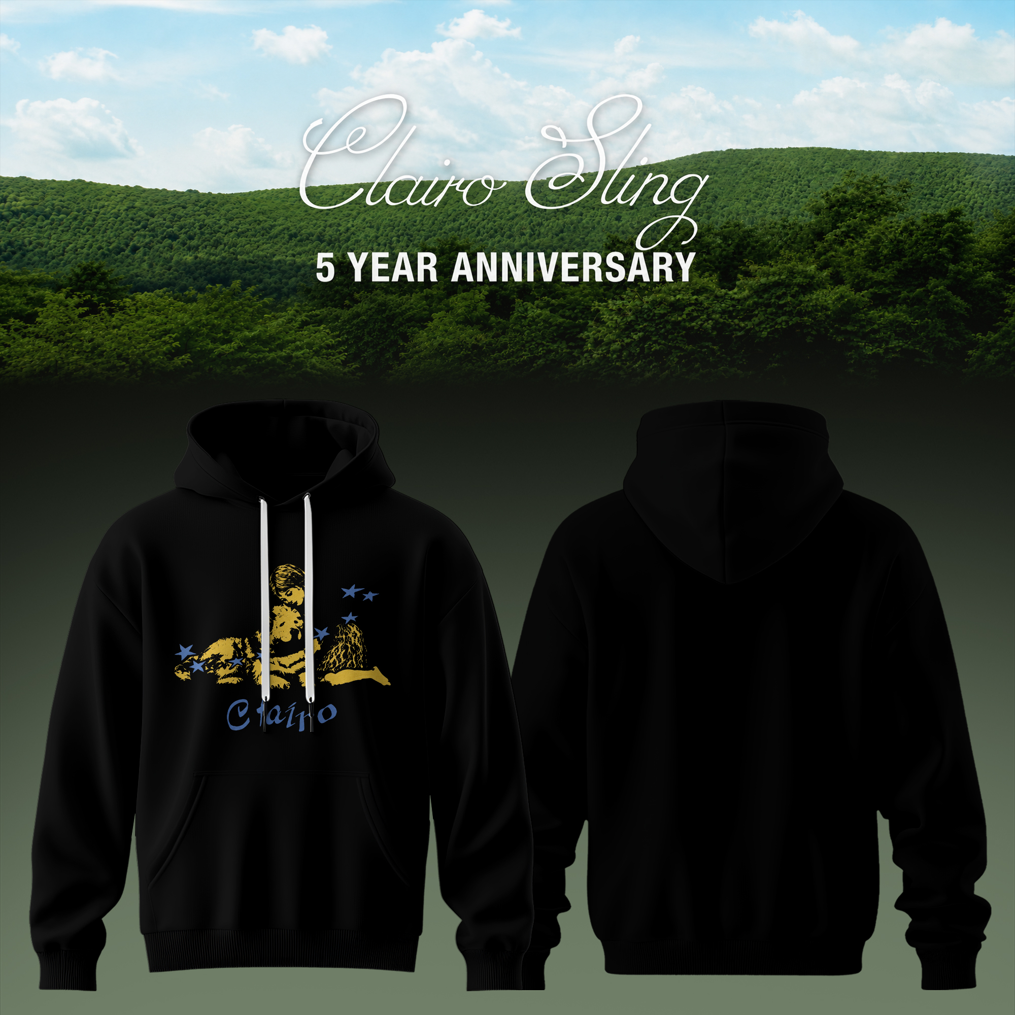 Sling 5 Year Anniversary Premium 3D Exclusive Anniversary Hoodie