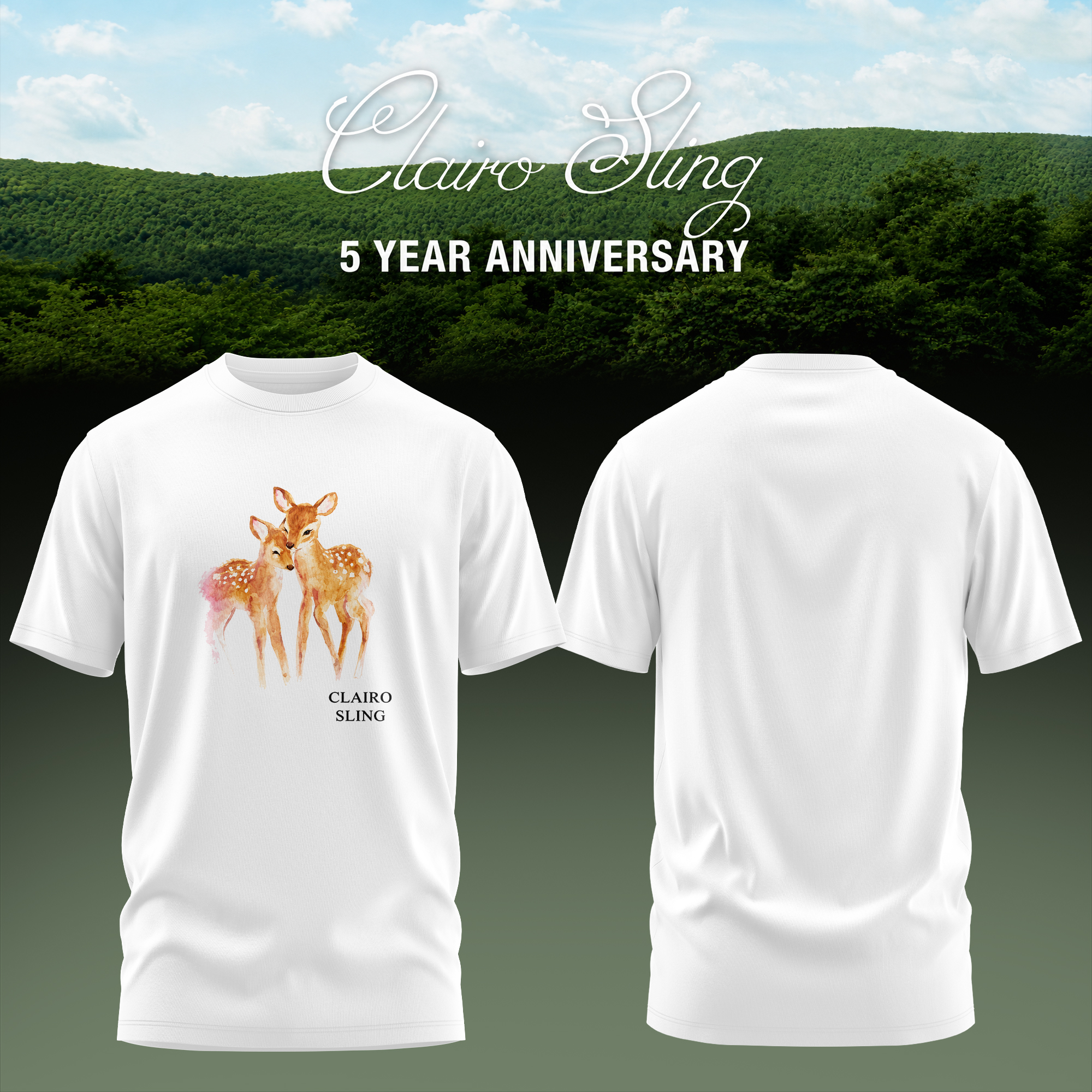 Sling 5 Year Anniversary Premium 3D Exclusive Graphic Tee