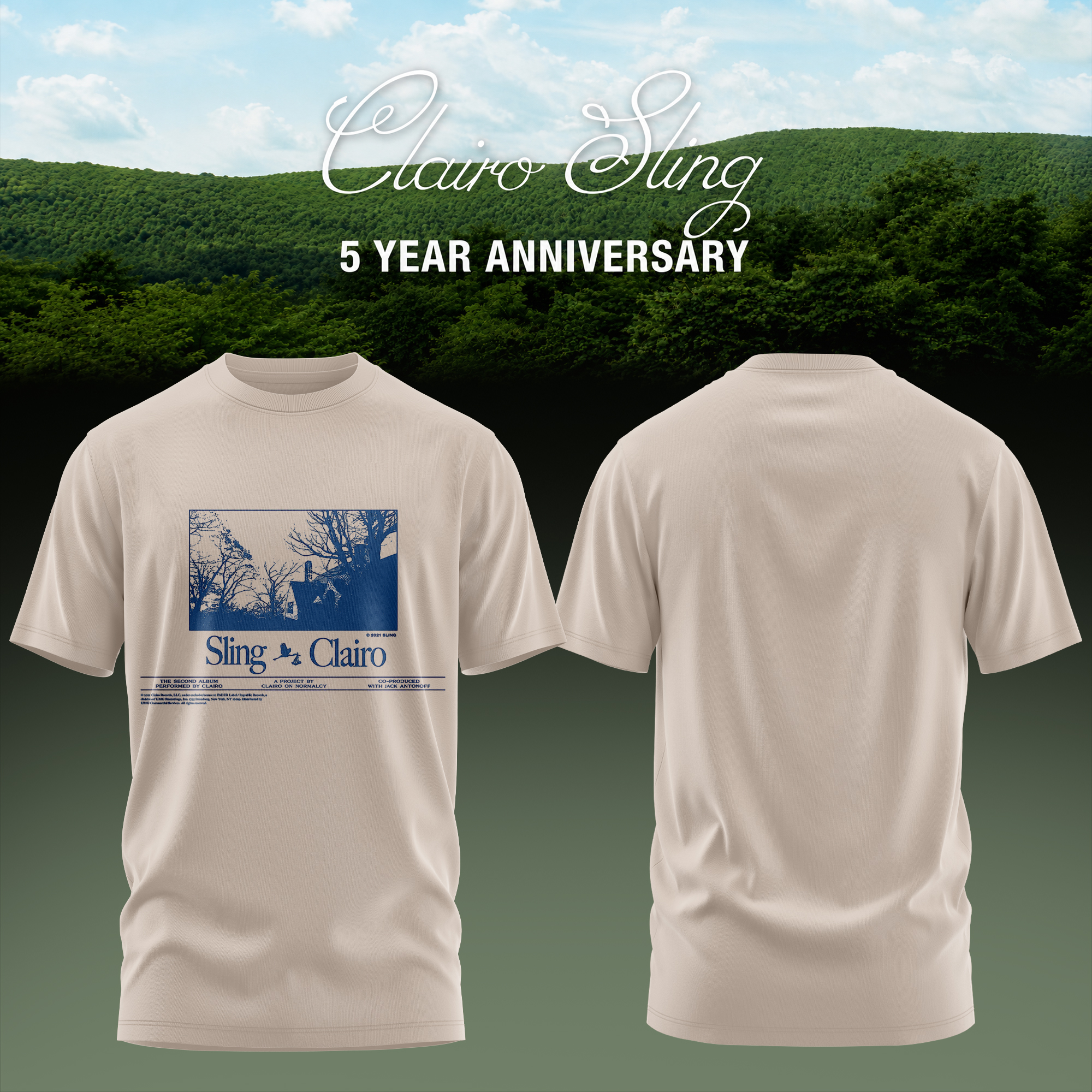 Sling 5 Year Anniversary Premium 3D Graphic T Shirt