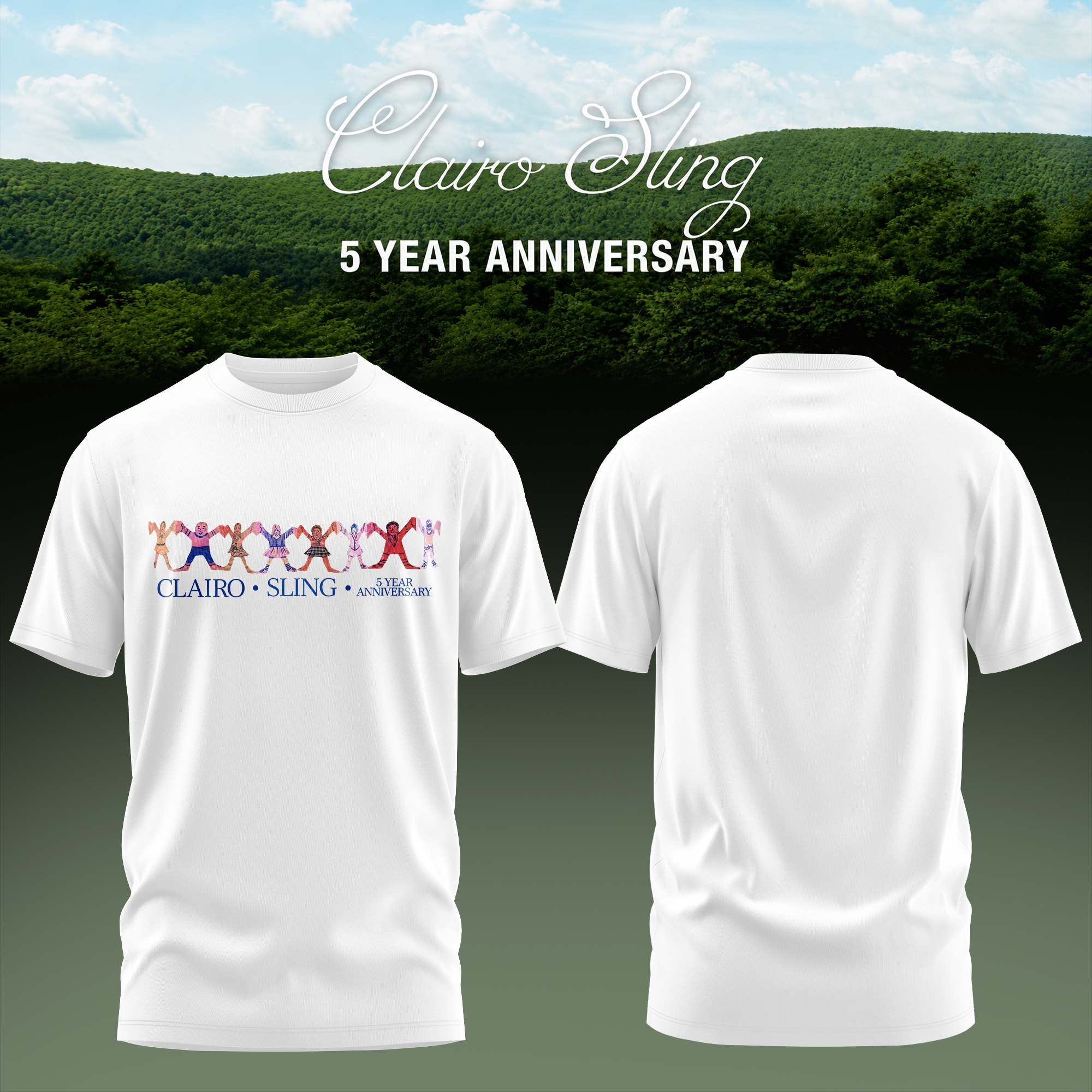 Sling 5 Year Anniversary Premium 3D Limited Edition Graphic Tee