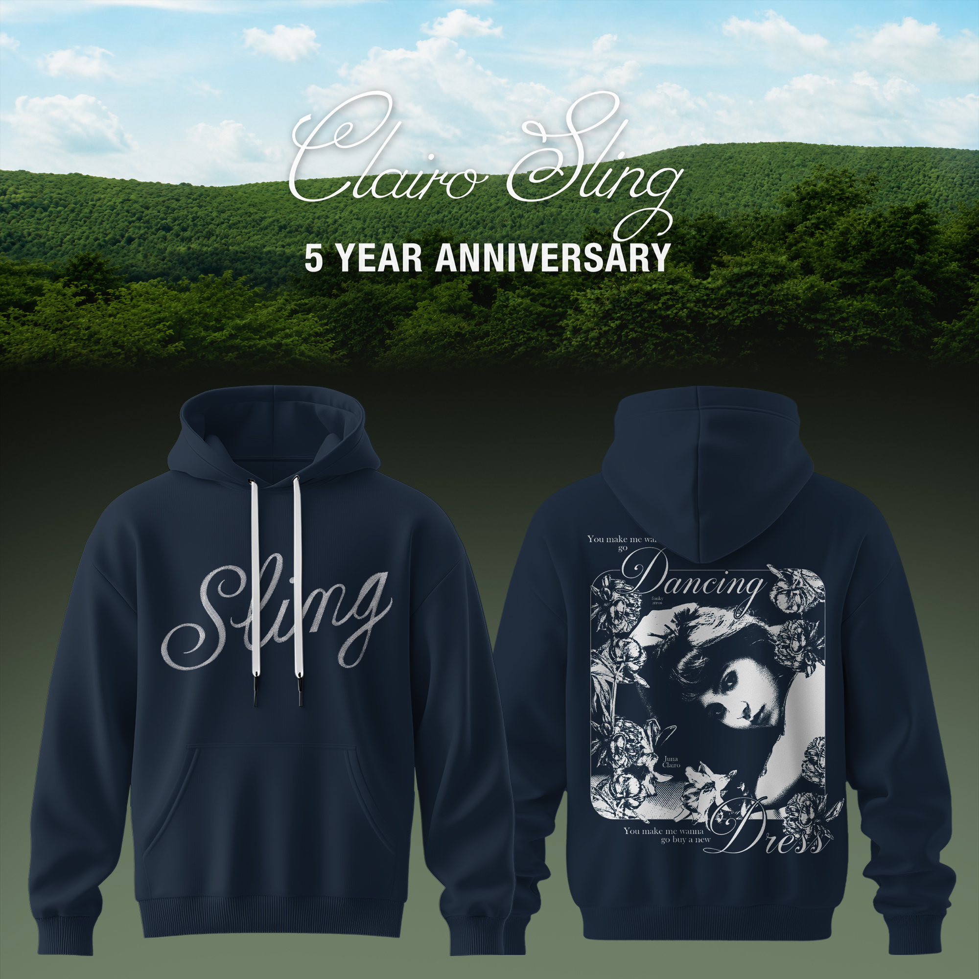Sling 5 Year Anniversary Premium 3D Limited Edition Hoodie