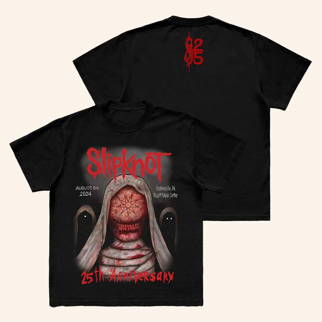 Slipknot Merch 2024 Tour Noblesville TShirt Xmas Gifts For Dad