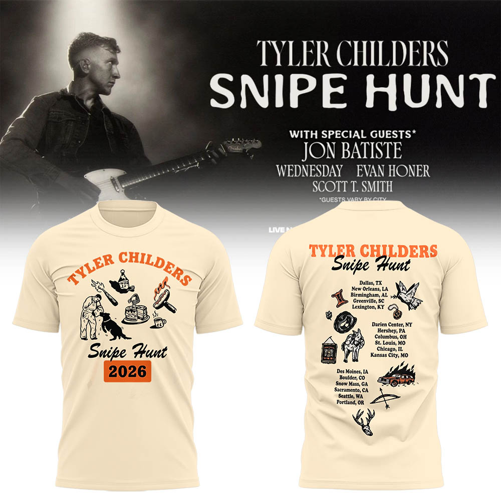 Snipe Hunt Tour 2026 Signature Concert Tee