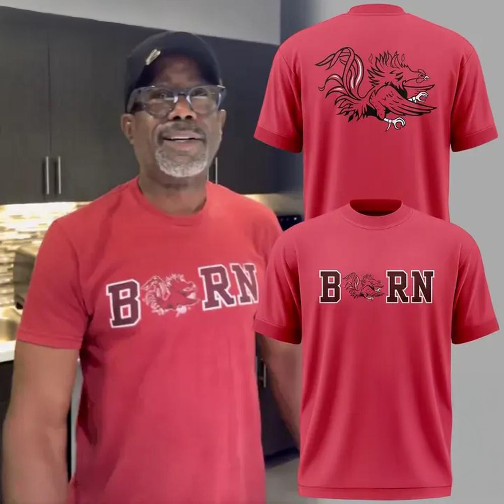 South Carolina Gamecocks Darius Rucker BORN Gamecocks Graphic T Shirt