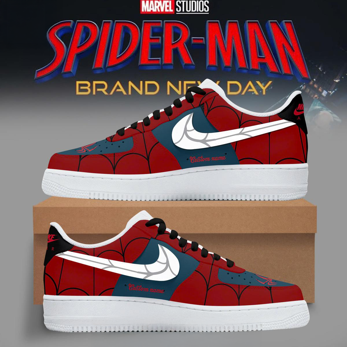 Spider Man Brand New Day 2026 Air Force 1 Shoes
