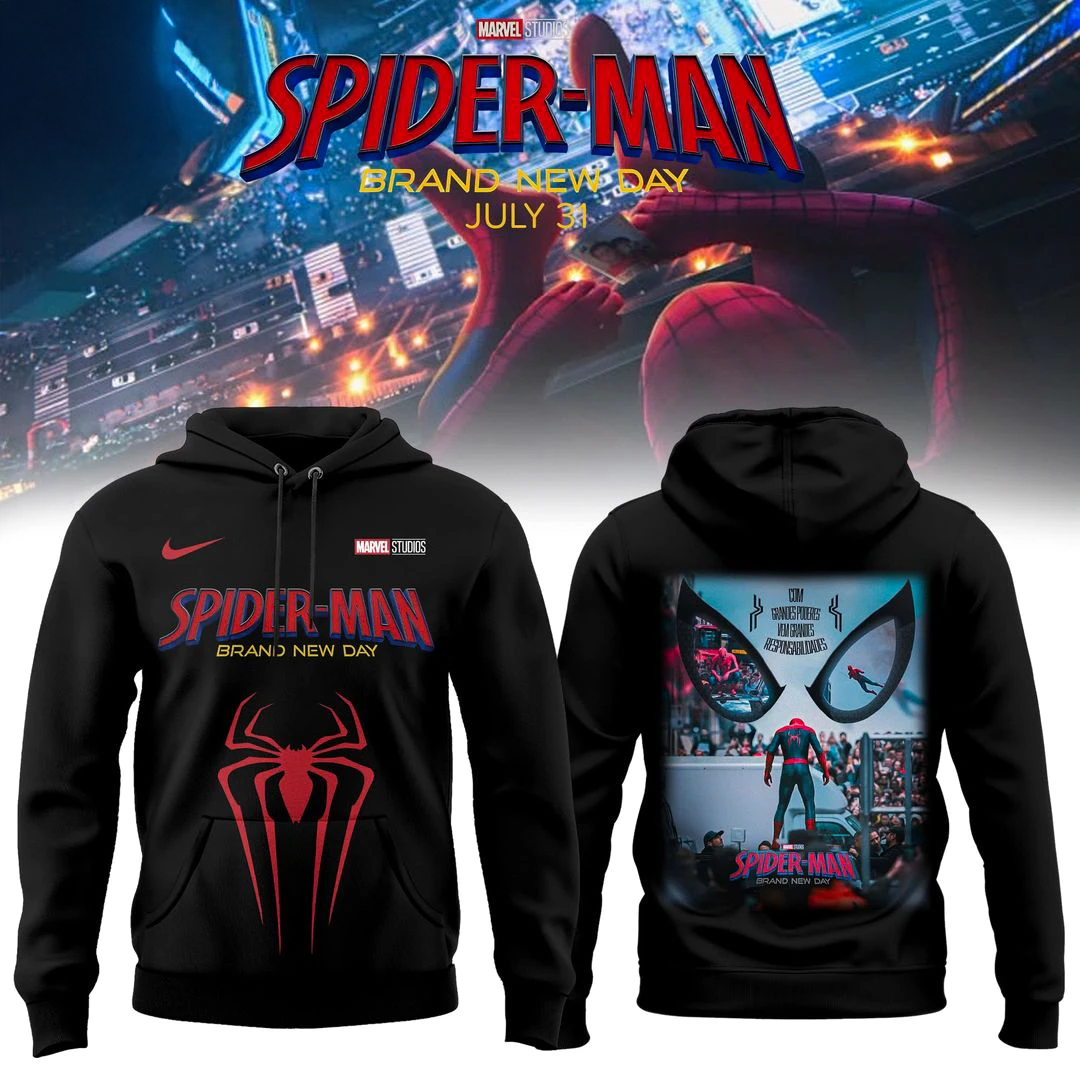 Spider Man Brand New Day 2026 Edition Hoodie