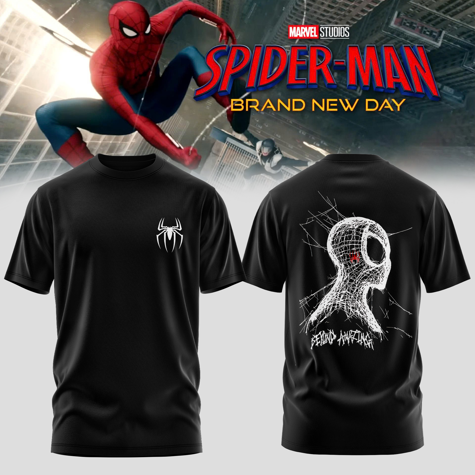 Spider Man Brand New Day Limited Edition Graphic T Shirt