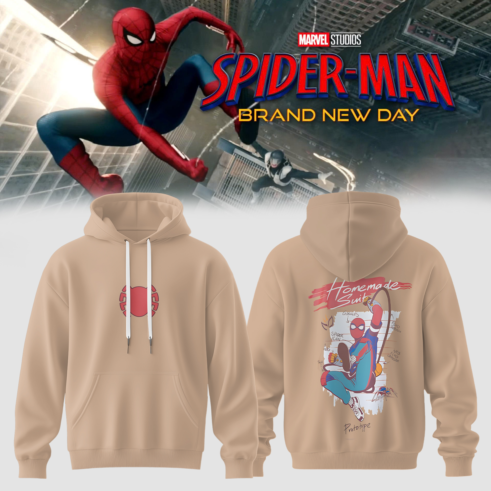 Spider Man Brand New Day Limited Edition Pullover Hoodie
